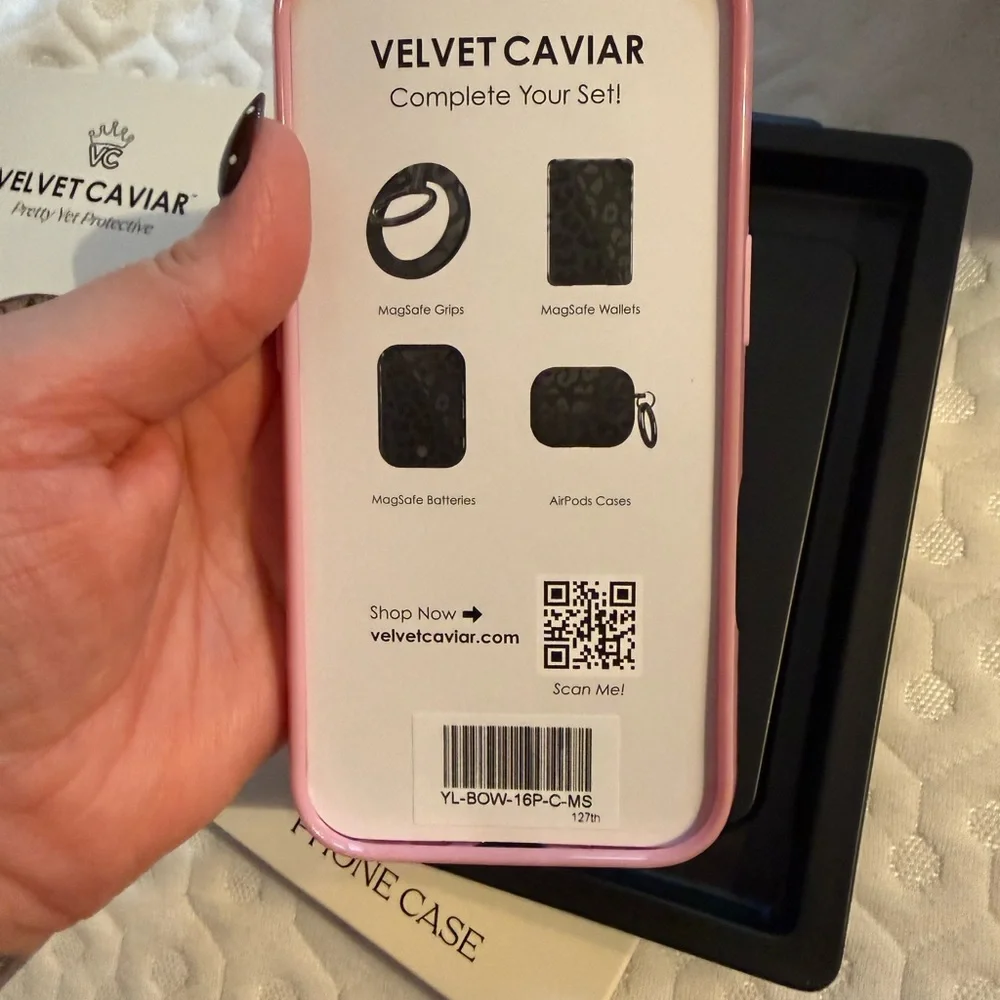 Velvet Caviar Pastel Multi-Color Cute Icons iPhone Case